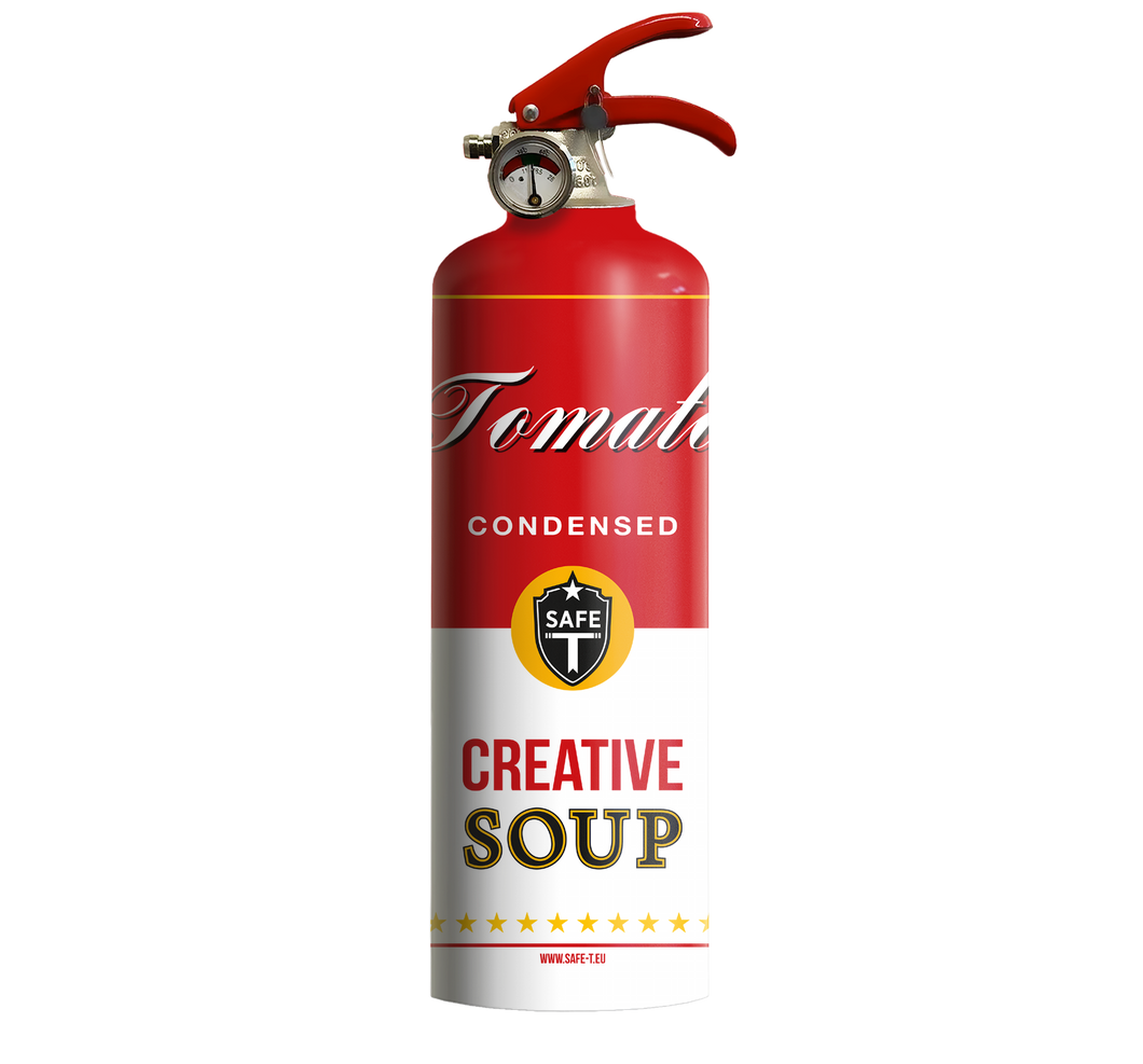 Design-Feuerlöscher SOUP