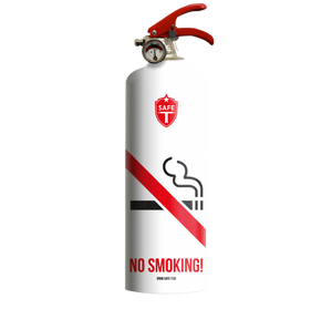 Fire extinguisher NO SMOKING