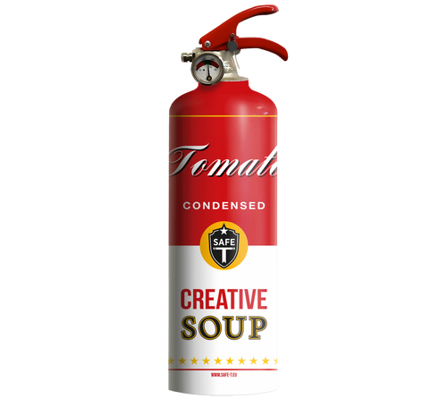 Design fire extinguisher SOUP