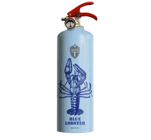 Design fire extinguisher BLUE LOBSTER