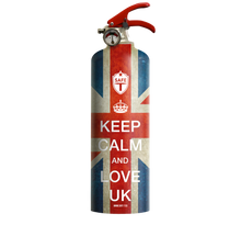 Load the image into the gallery, Fire extinguisher LOVE UK