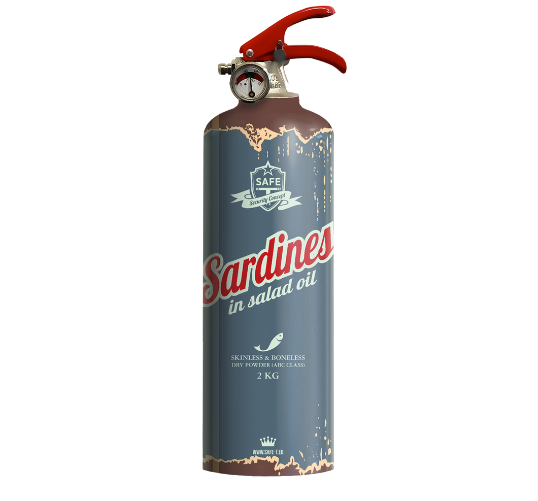 Fire extinguisher SARDINES