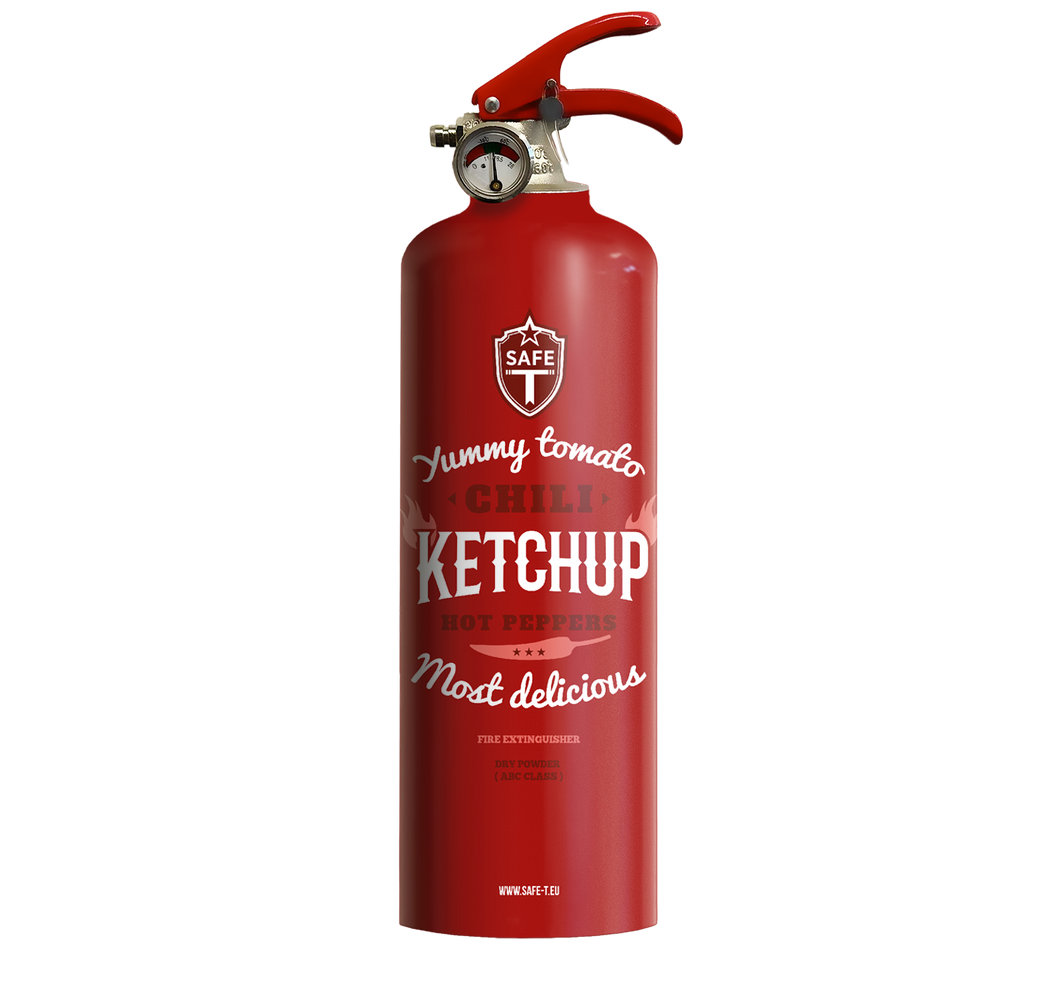 Extincteur KETCHUP